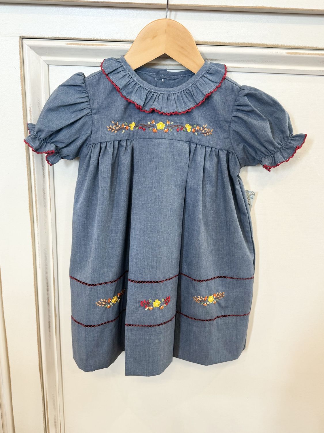 DENIM BLUE BEATRIX DRESS