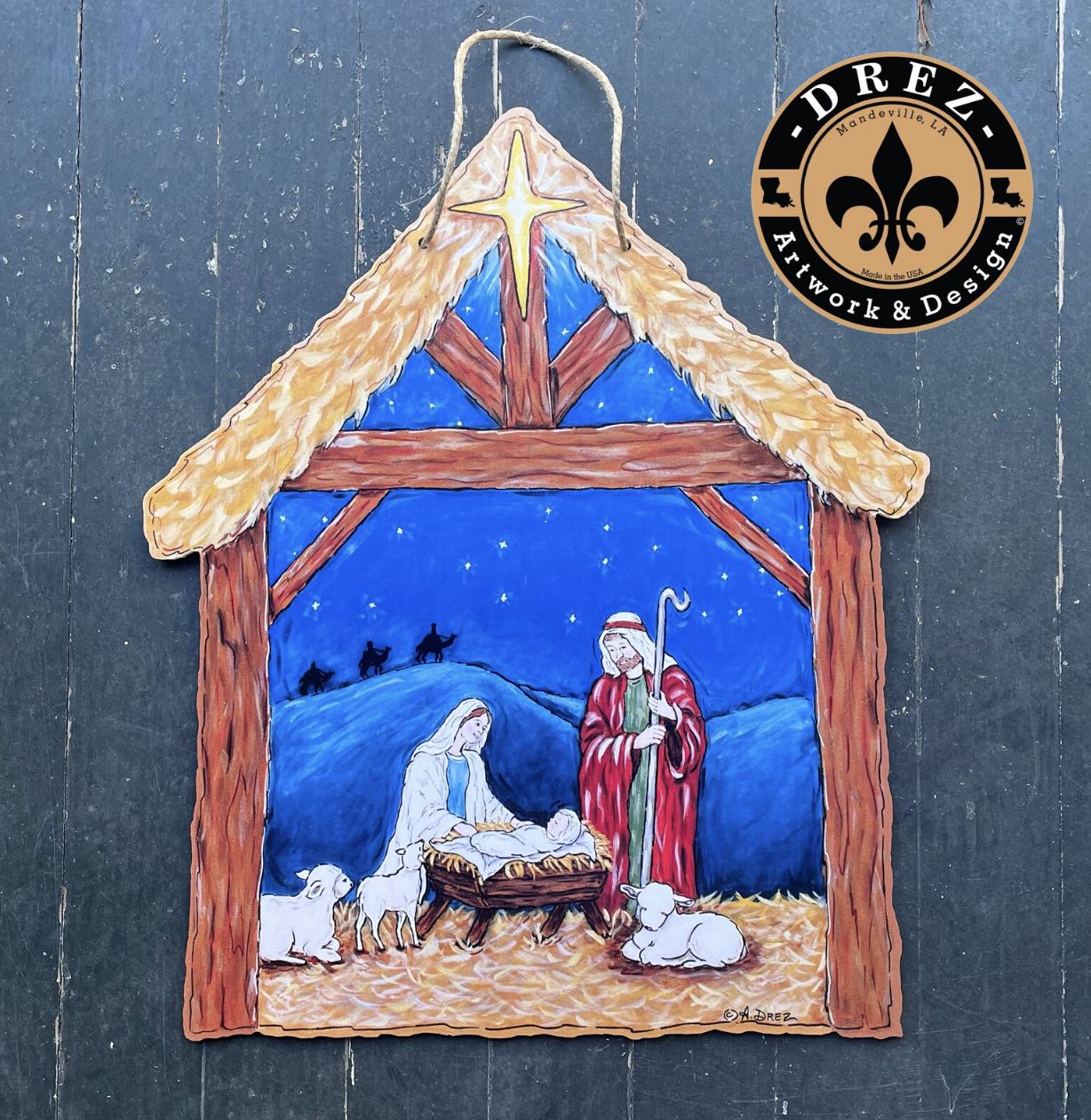 MANGER DOOR HANGER
