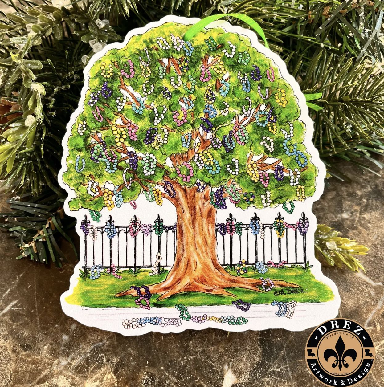BEAD TREE ORNAMENT