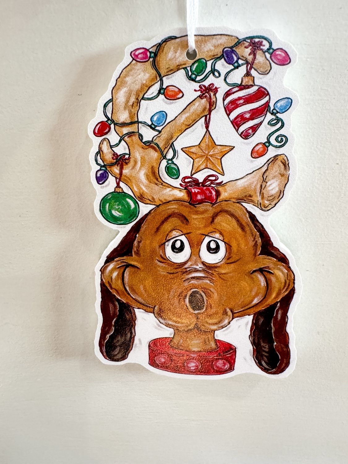 GRINCH PUP ORNAMENT