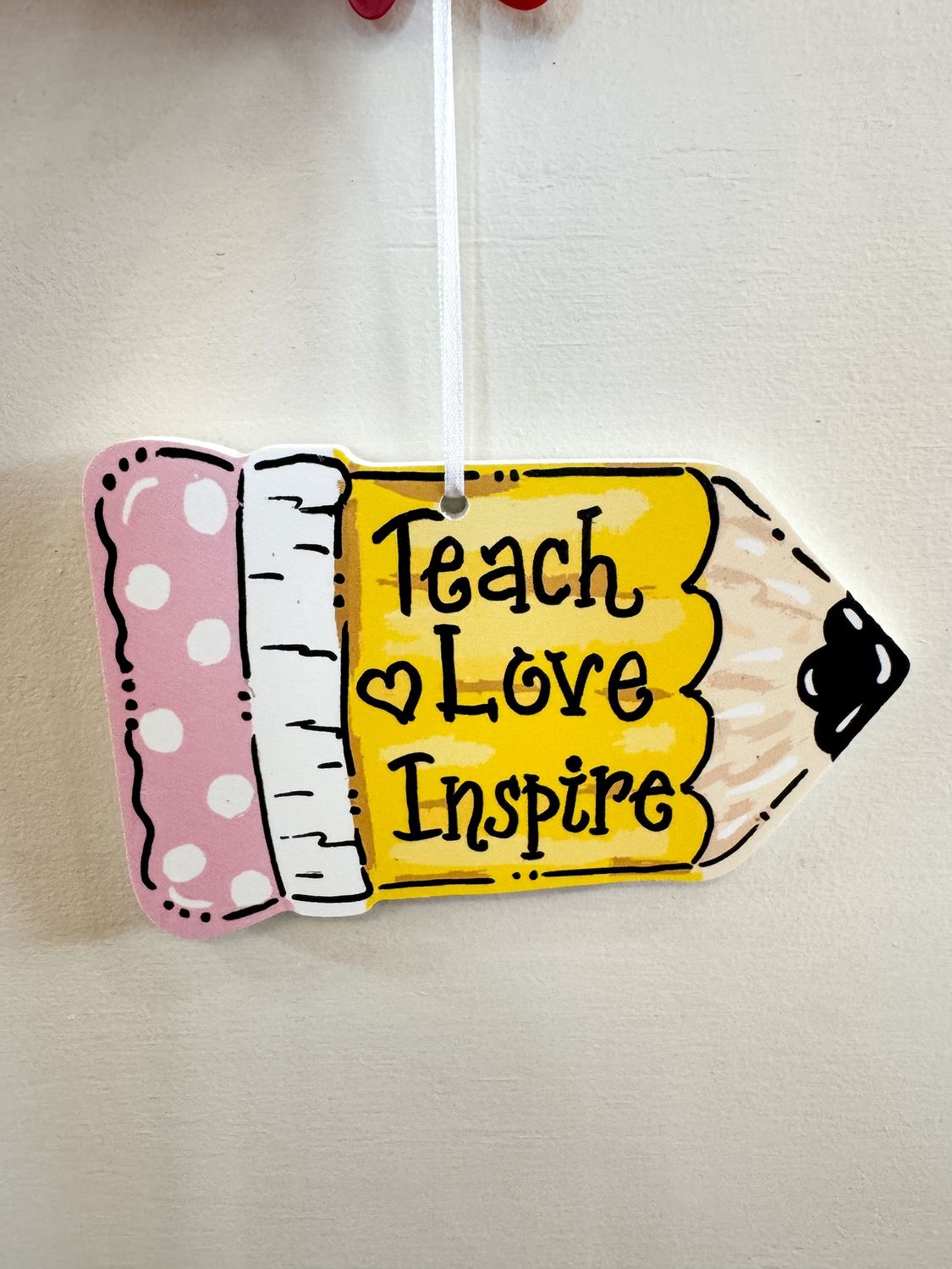 TEACHER PENCIL ORNAMENT