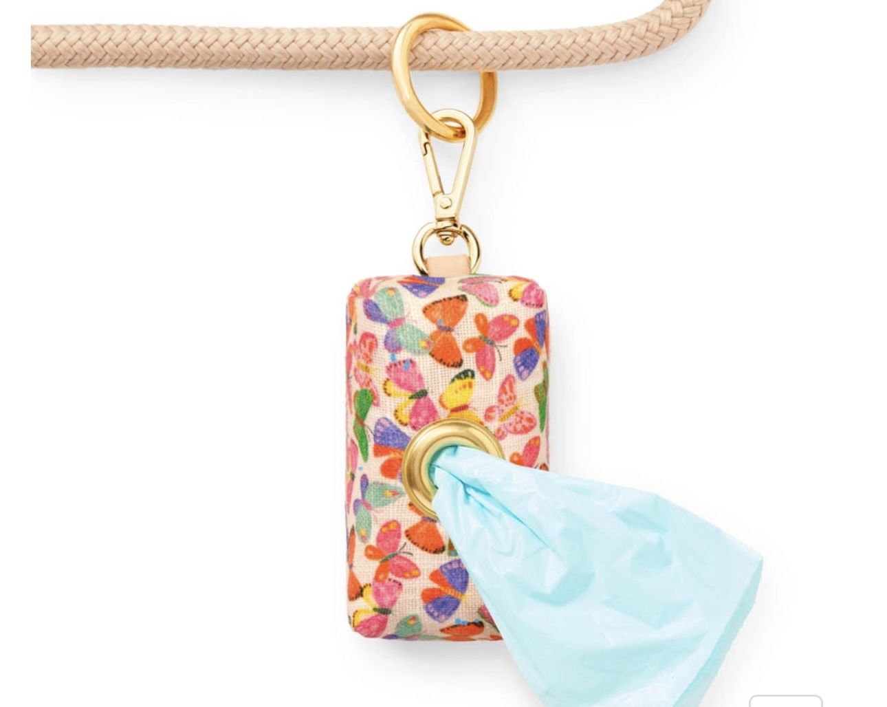 BRIGHT BUTTERFLIES WASTE BAG DISPENSER