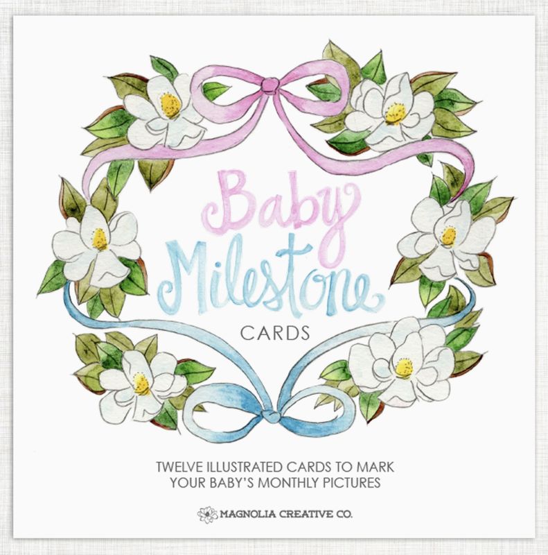 SOUTHERN BABY MILESTONE CARDS