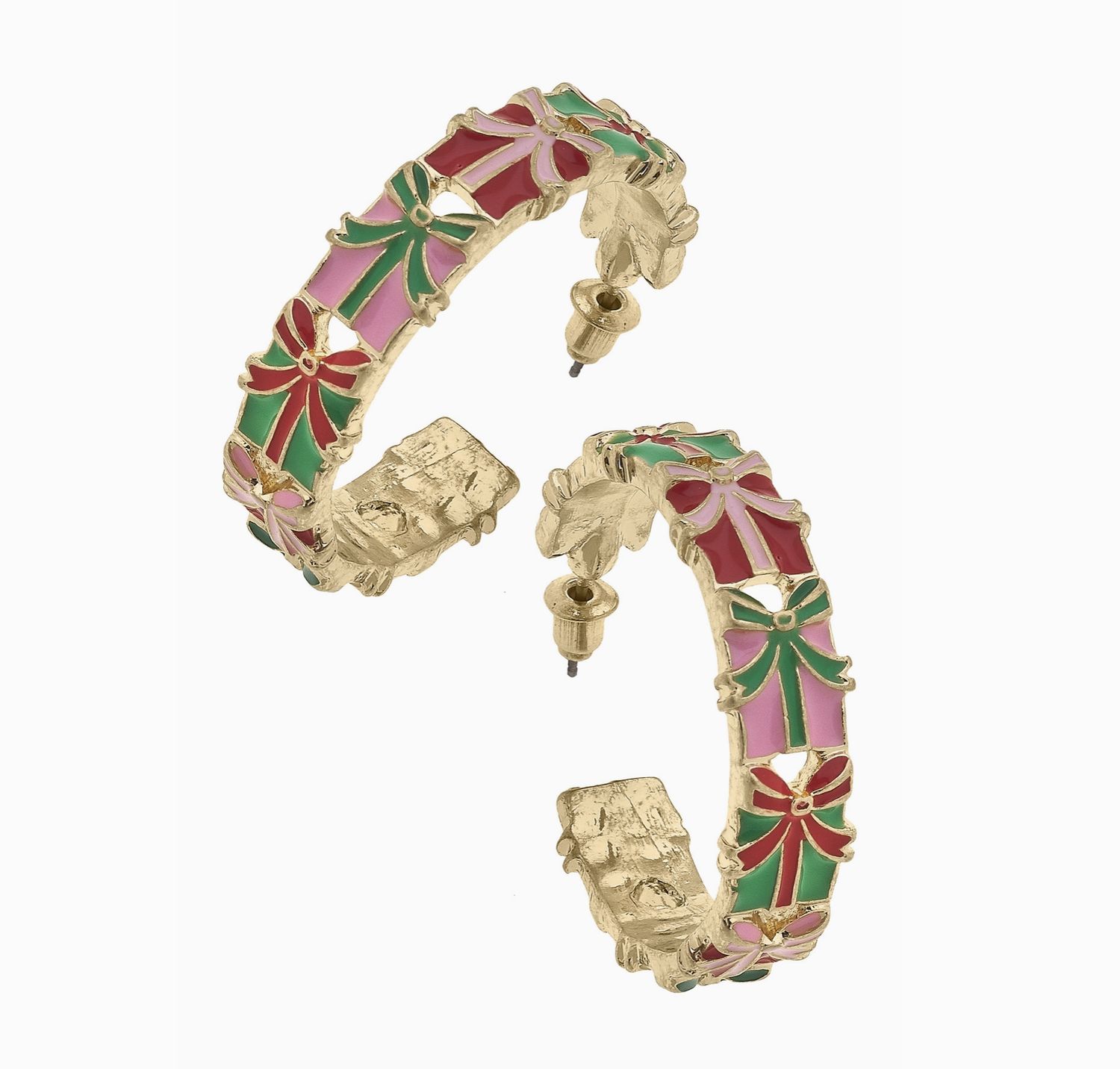 PRESENT HOOP EARRINGS