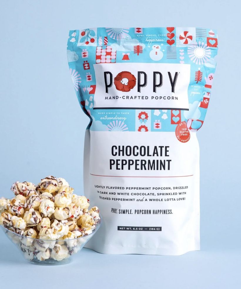 CHOCOLATE PEPPERMINT MARKET BAG