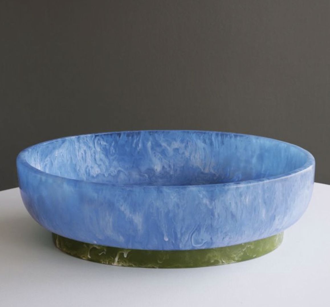 RESIN RIO LARGE OVAL BOWL