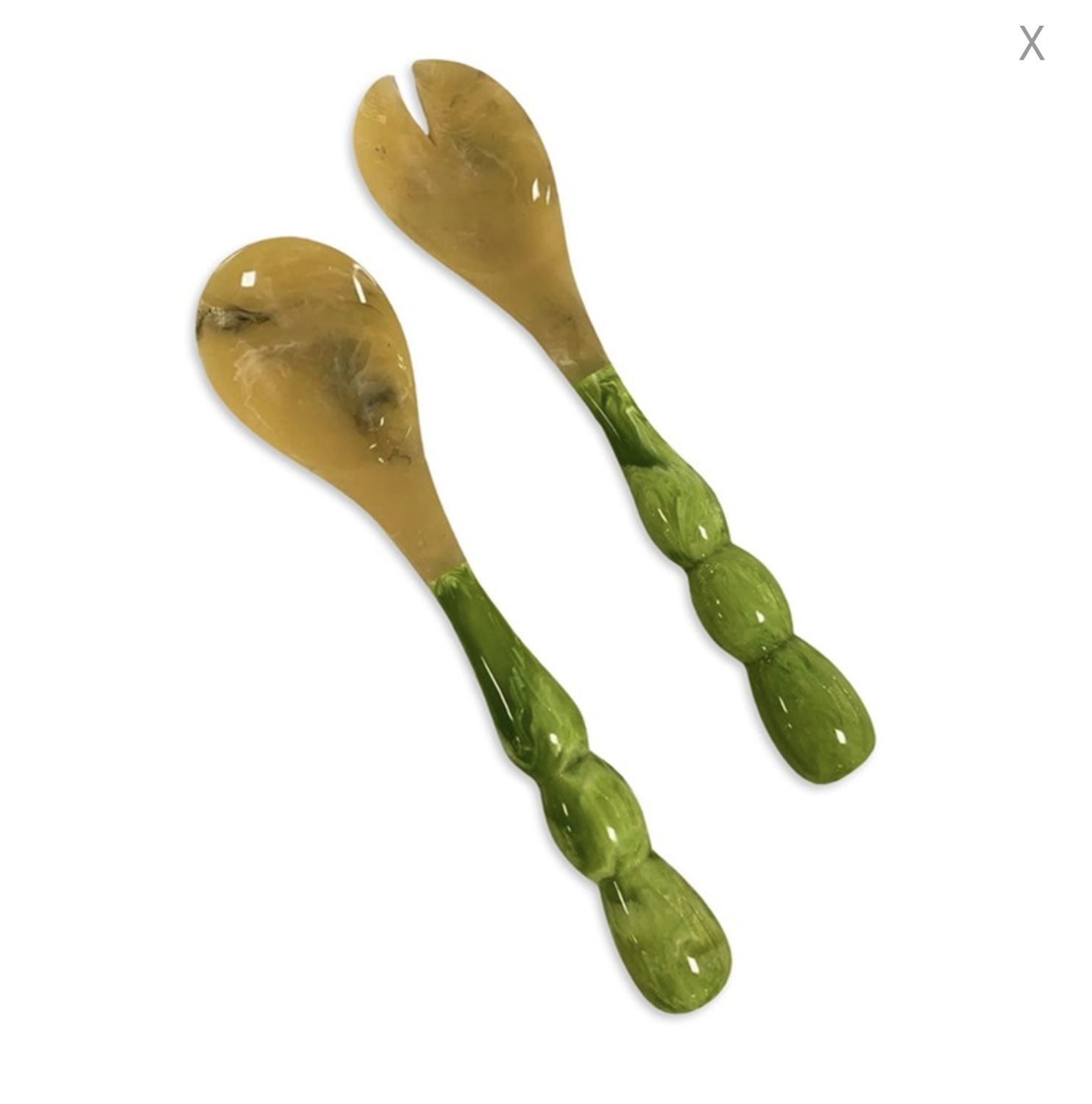 RESIN RIO BUBBLE SALAD SERVERS