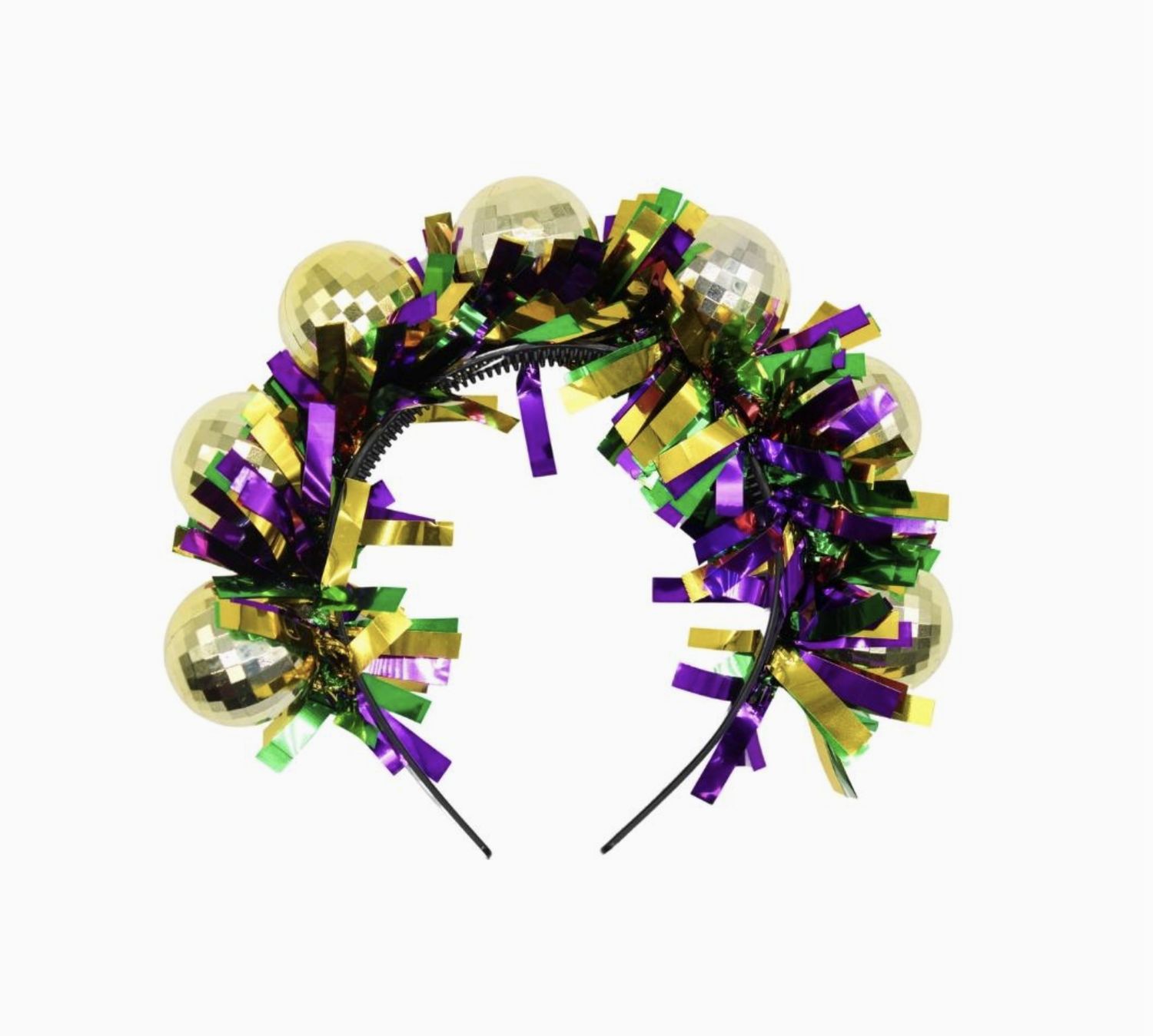 MARDI GRAS DISCO BALL HEADBAND