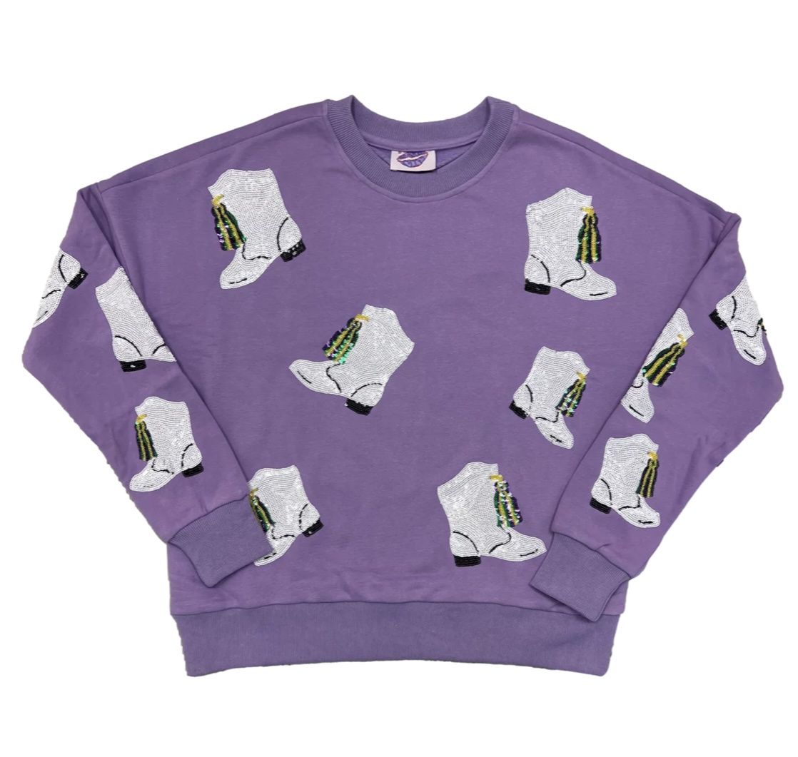MARCHING BOOTS TAKEOVER SWEATSHIRT