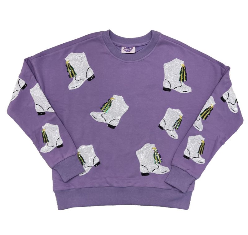 MARCHING BOOTS TAKEOVER SWEATSHIRT