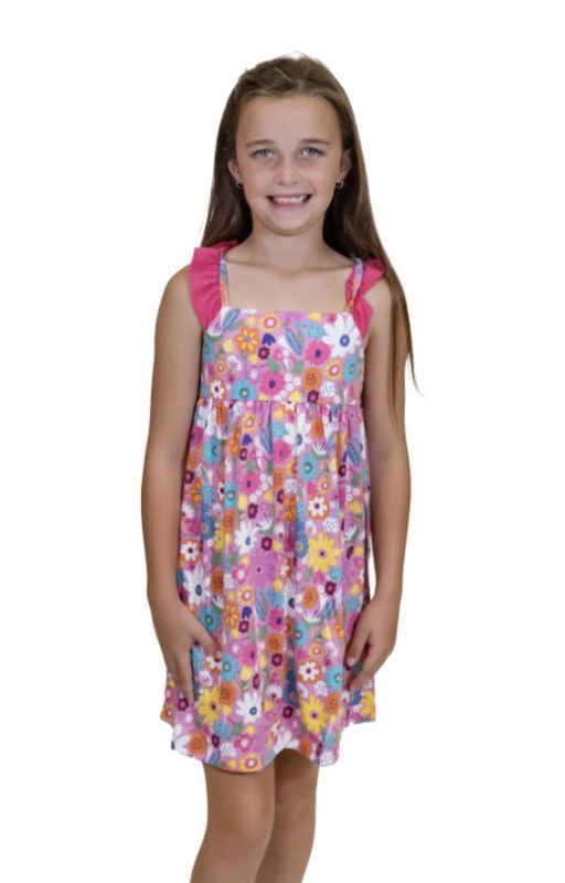 KIDS FIELDS OF FLOWERS NIGHT GOWN