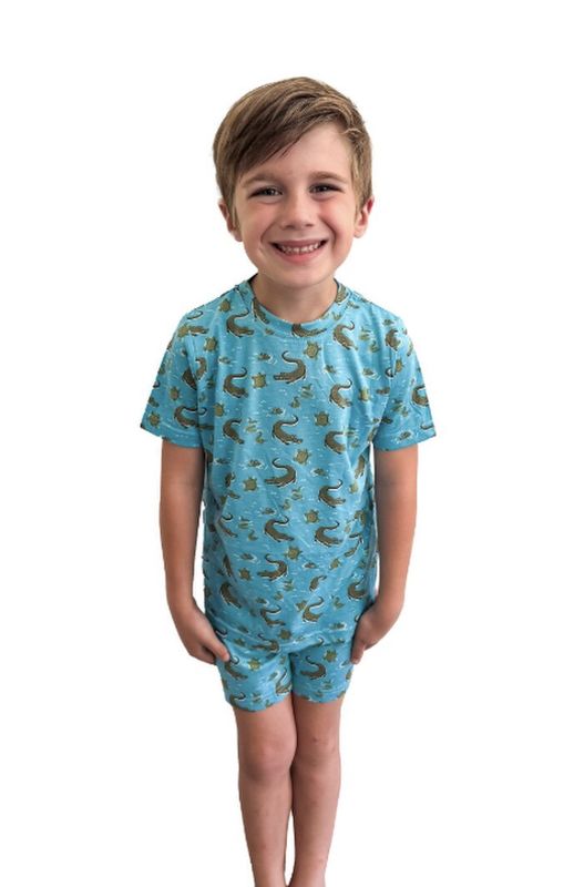 KIDS CHOMP JAMMIE SHORT SET