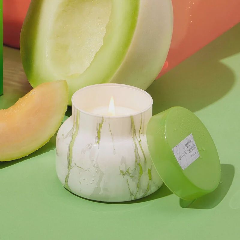HONEYDEW CRUSH MODERN MARBLE PETITE JAR CANDLE- 8 OZ