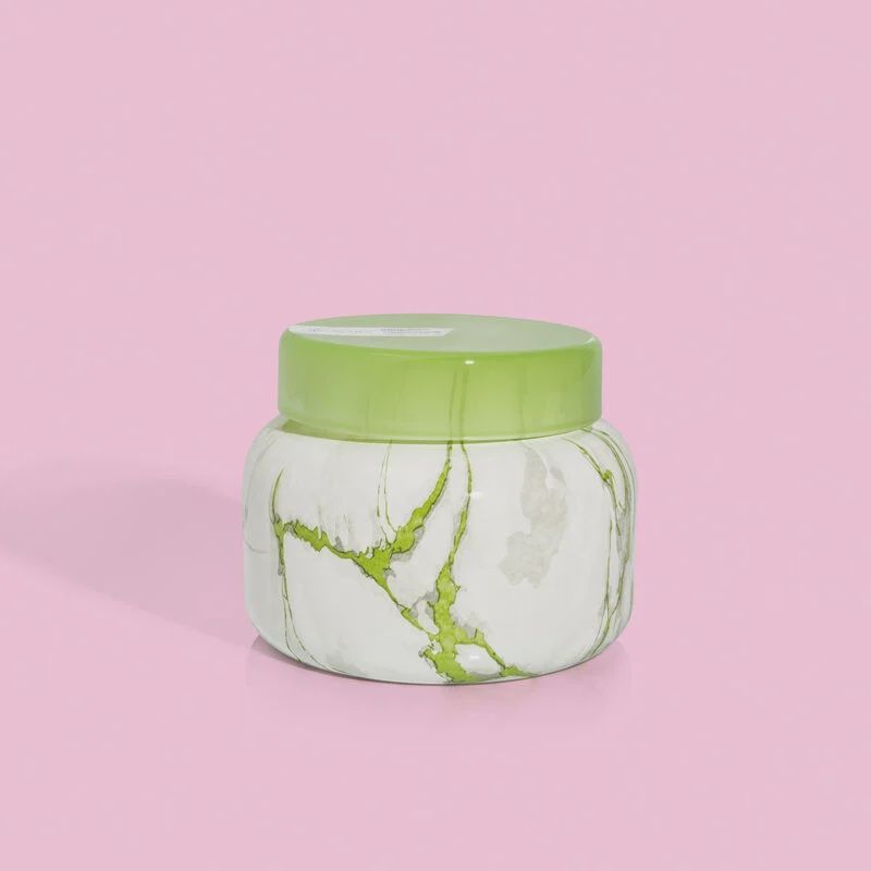 HONEYDEW CRUSH MODERN MARBLE SIGNATURE JAR CANDLE- 19 OZ.