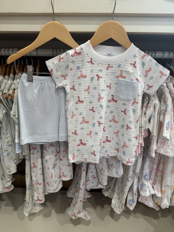 UNDER THE SEA ADVENTURES PIMA SHORT SET
