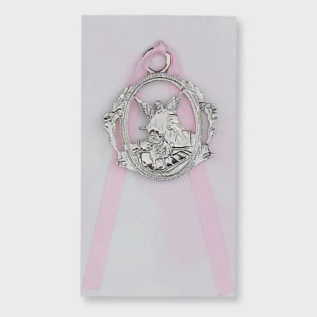 GUARDIAN ANGEL CRIB METAL- PINK