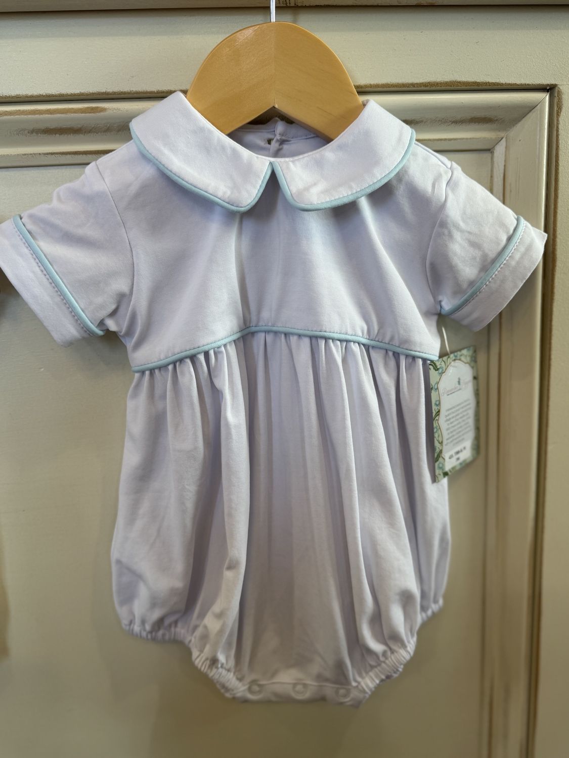 WHITE TATE BOY KNIT BUBBLE