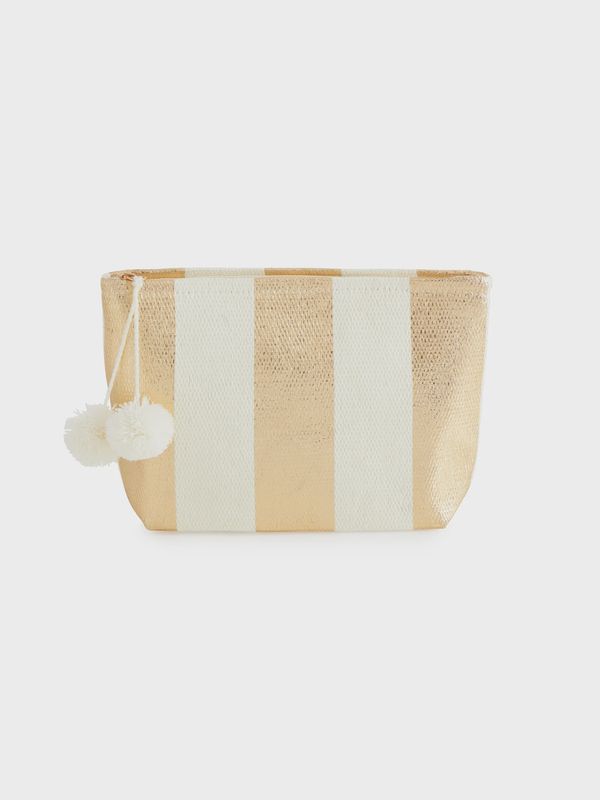 GOLD MIRAGE ZIP POUCH