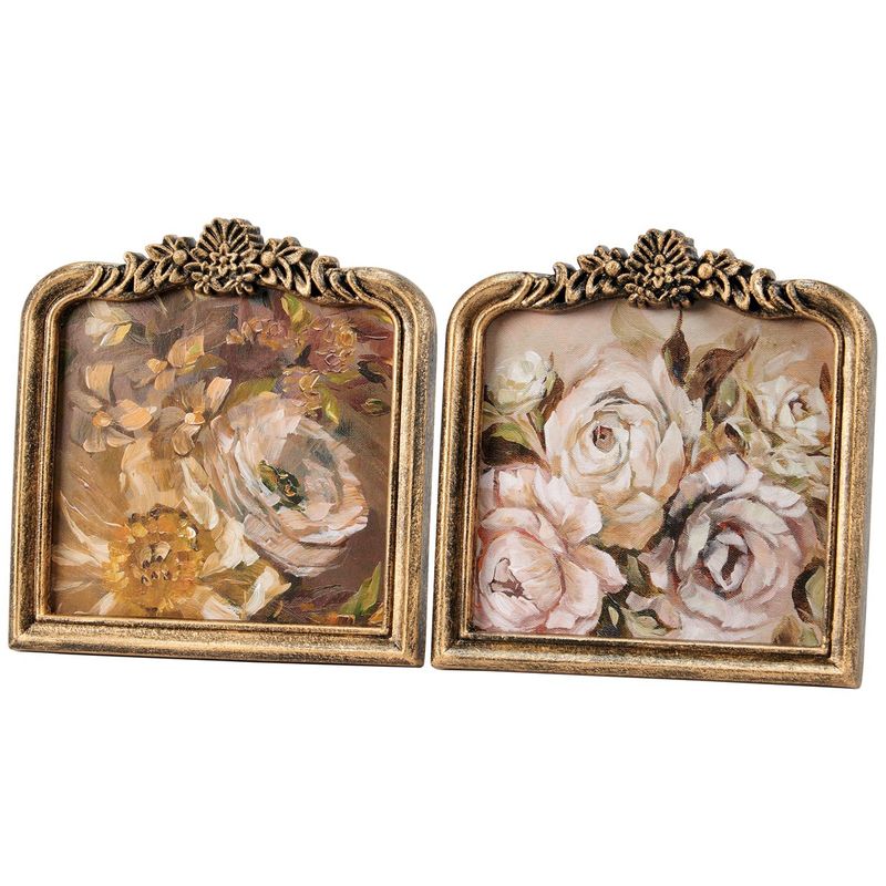 MOODY FLORAL FRAMED ART SET