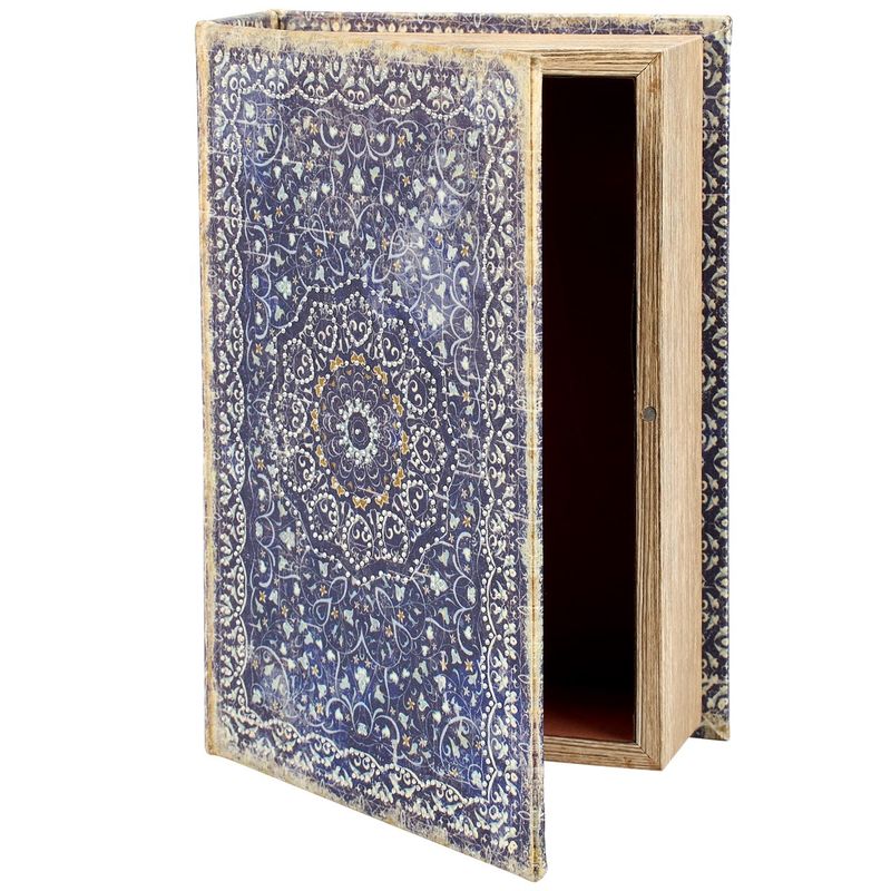 BLUE MEDALLION BOOK BOX