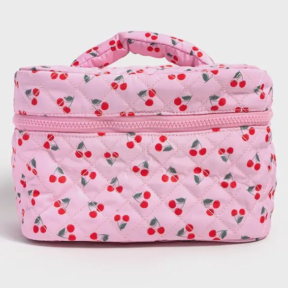 CHERRY COSMETIC TRAVEL CASE