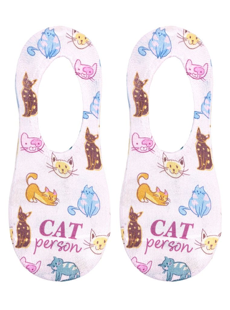 CAT PERSON NO-SHOW SOCKS