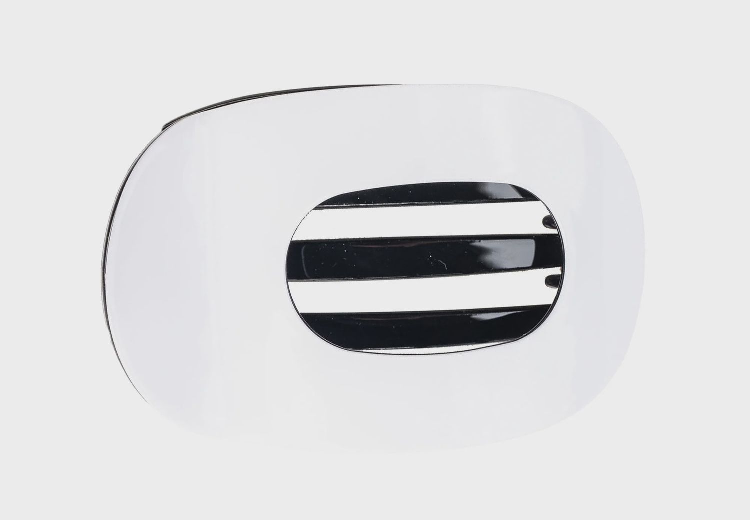 WHITE COLOR BLOCK BANANA CLIP1