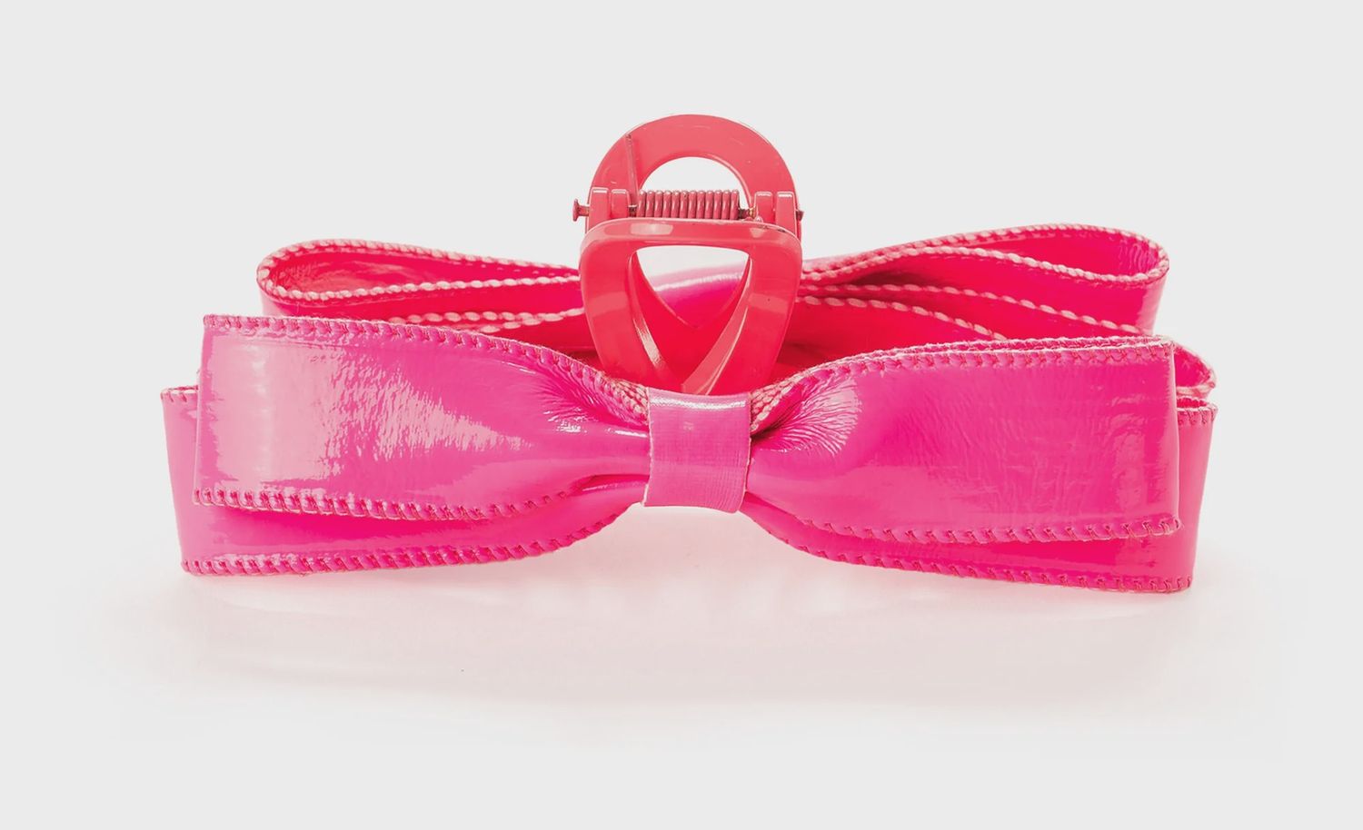 PAIGE HOT PINK BOW HAIR CLAW