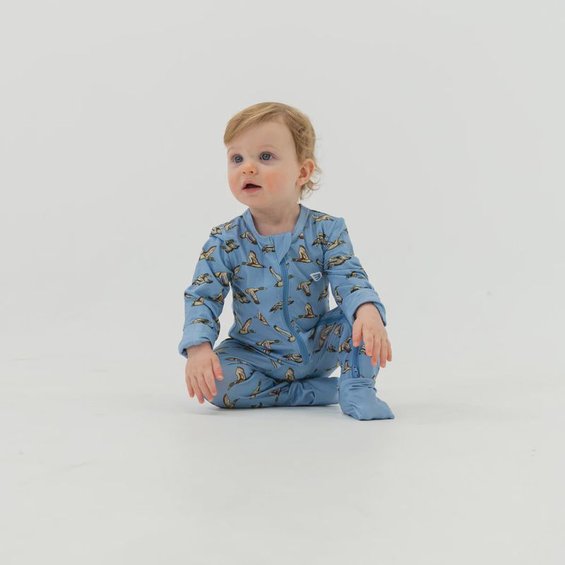 BABY ZIP UP- JUMBO MALLARDS