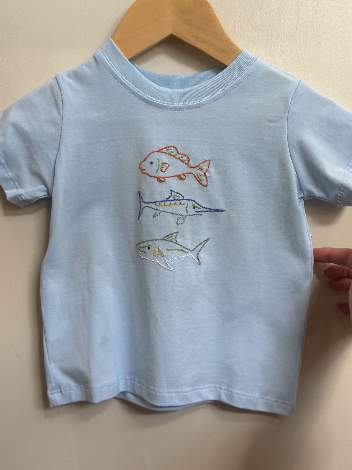 BLUE HOUSTON SHIRT- FISHING RODEO