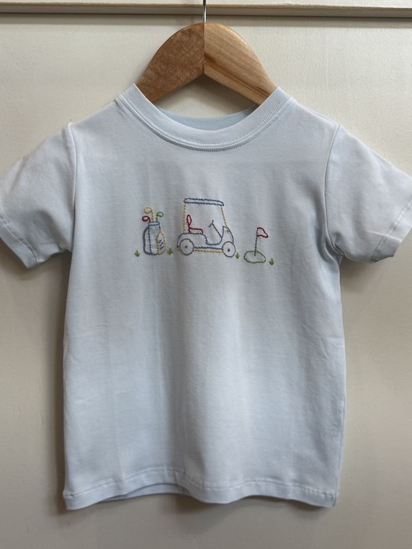 BLUE HOUSTON SHIRT- TEE TIME