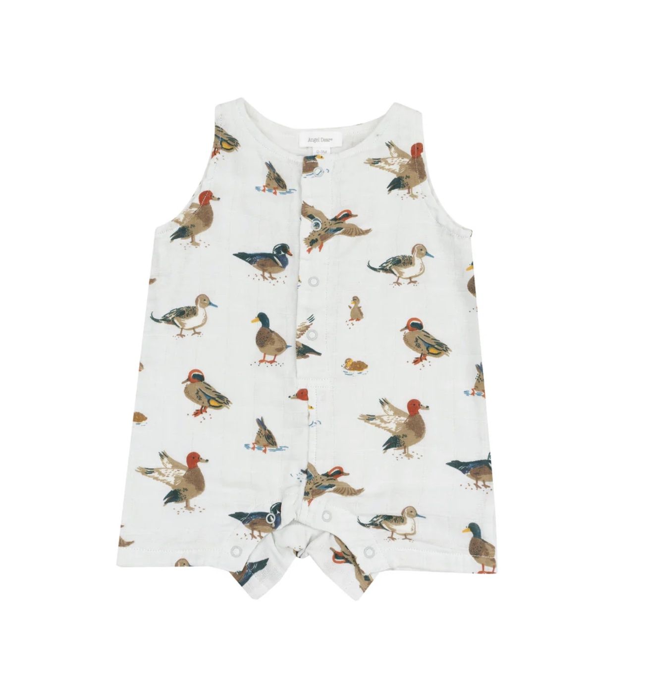 DUCKS SLEEVELESS SHORTIE ROMPER