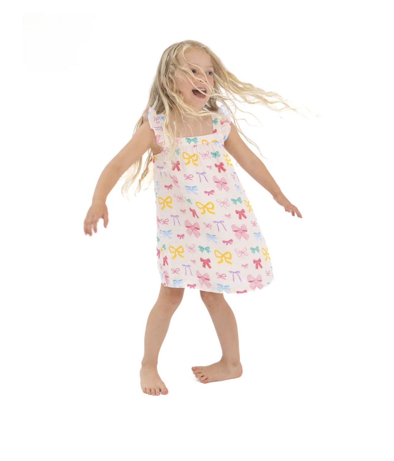 COLORFUL BOWS SUNDRESS