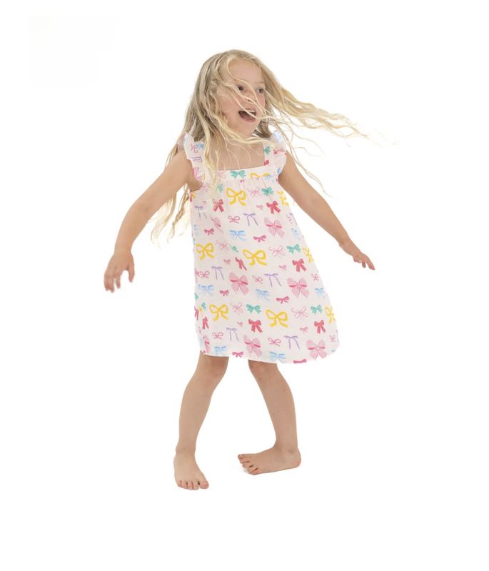 COLORFUL BOWS SUNDRESS
