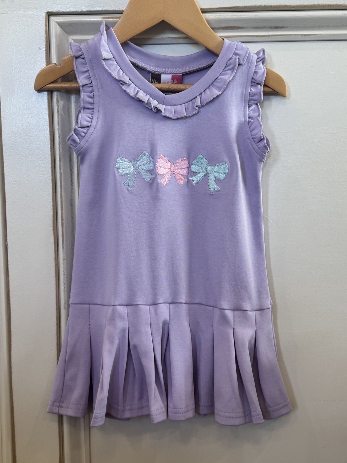 TRIPLE BOW TENNIS DRESS