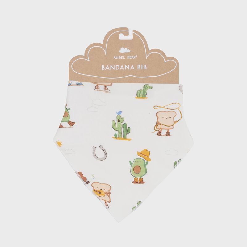 AVOCADO TOAST WESTERN BANDANA BIB