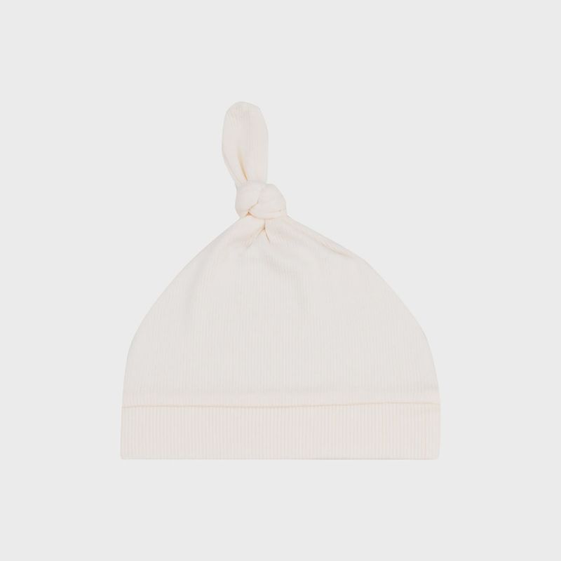 SOLID SUGAR SWIZZLE KNOTTED HAT 0-3M