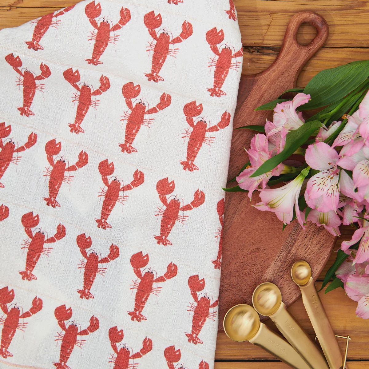 LOBSTERS KITCHEN TOWEL