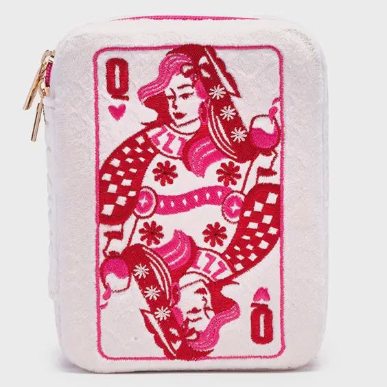 QUEEN JEWELRY ZIP CASE