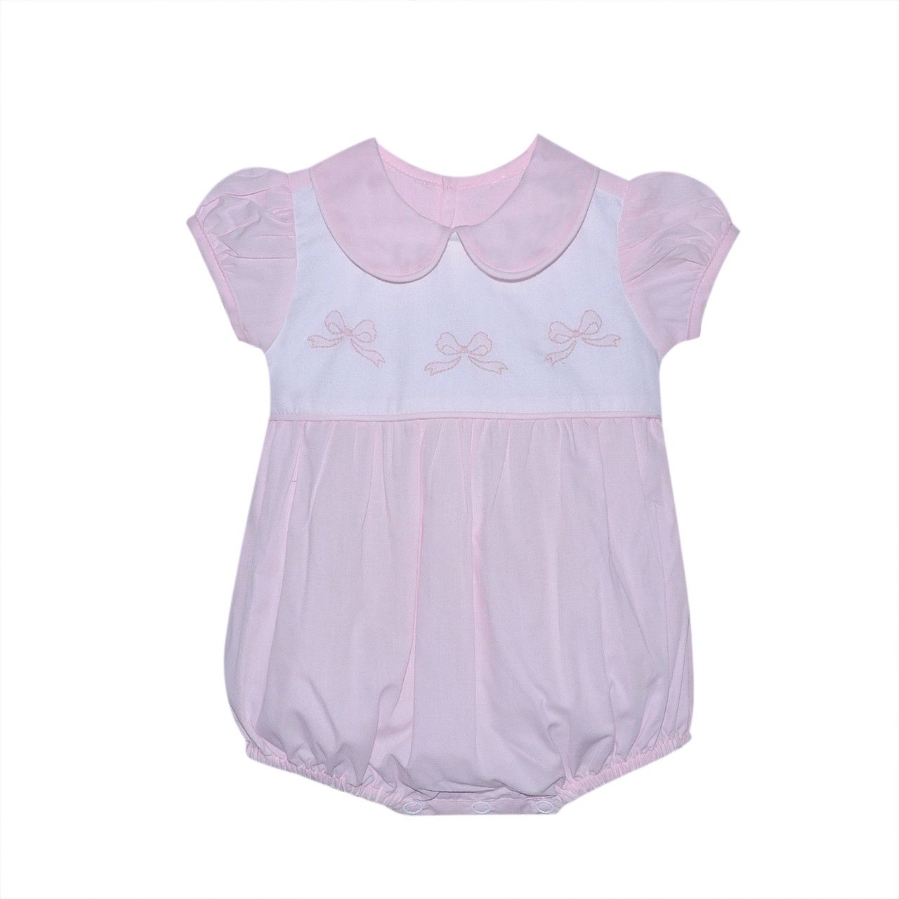 PINK BRADY BUBBLE- BOWS