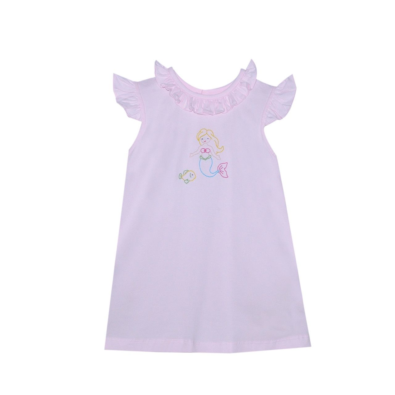 PINK GEMMA MERMAID DRESS