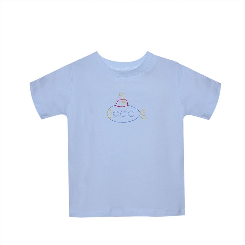 BLUE HOUSTON SHIRT- SUBMARINE