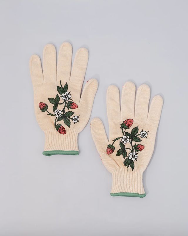 STRAWBERRIES GARDENING GLOVES