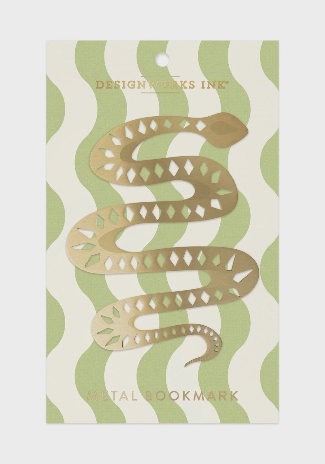 MISTER SLITHERS BRASS BOOKMARK