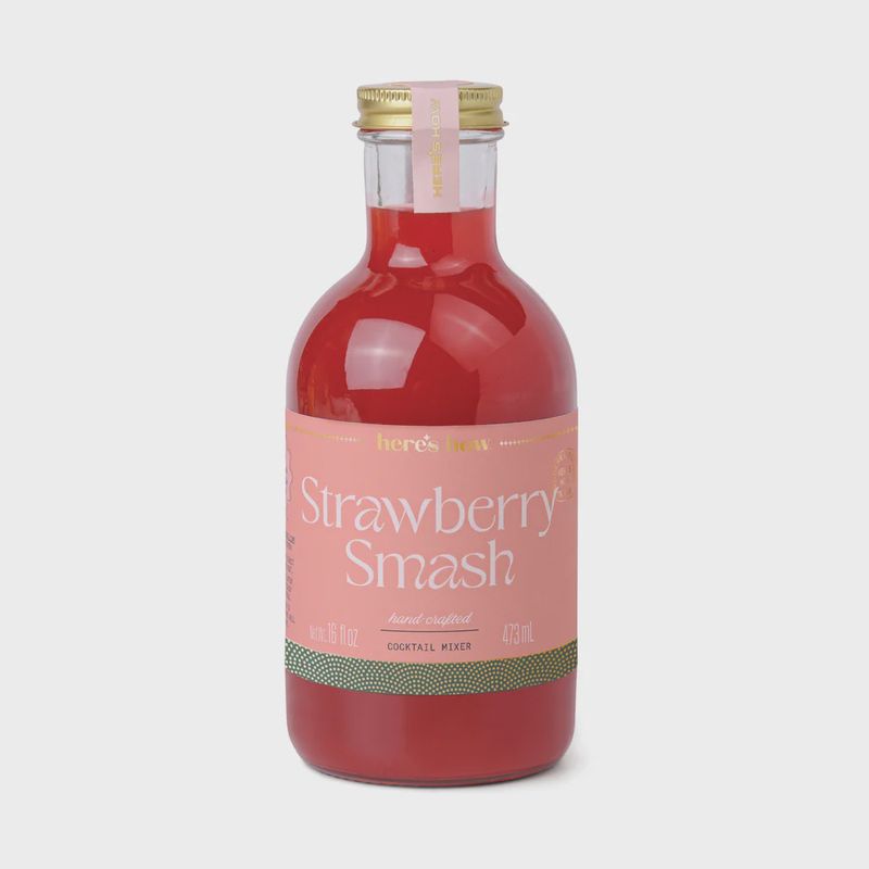 STRAWBERRY SMASH MIXER- 16 OZ.