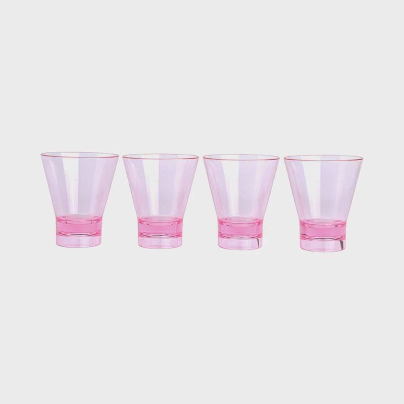 THE GILDA TUMBLER- LILAC SET OF 4