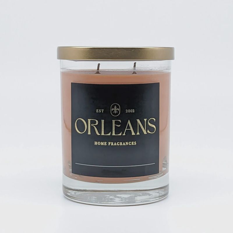2-WICK ELITE CANDLE- CREME BRULEE