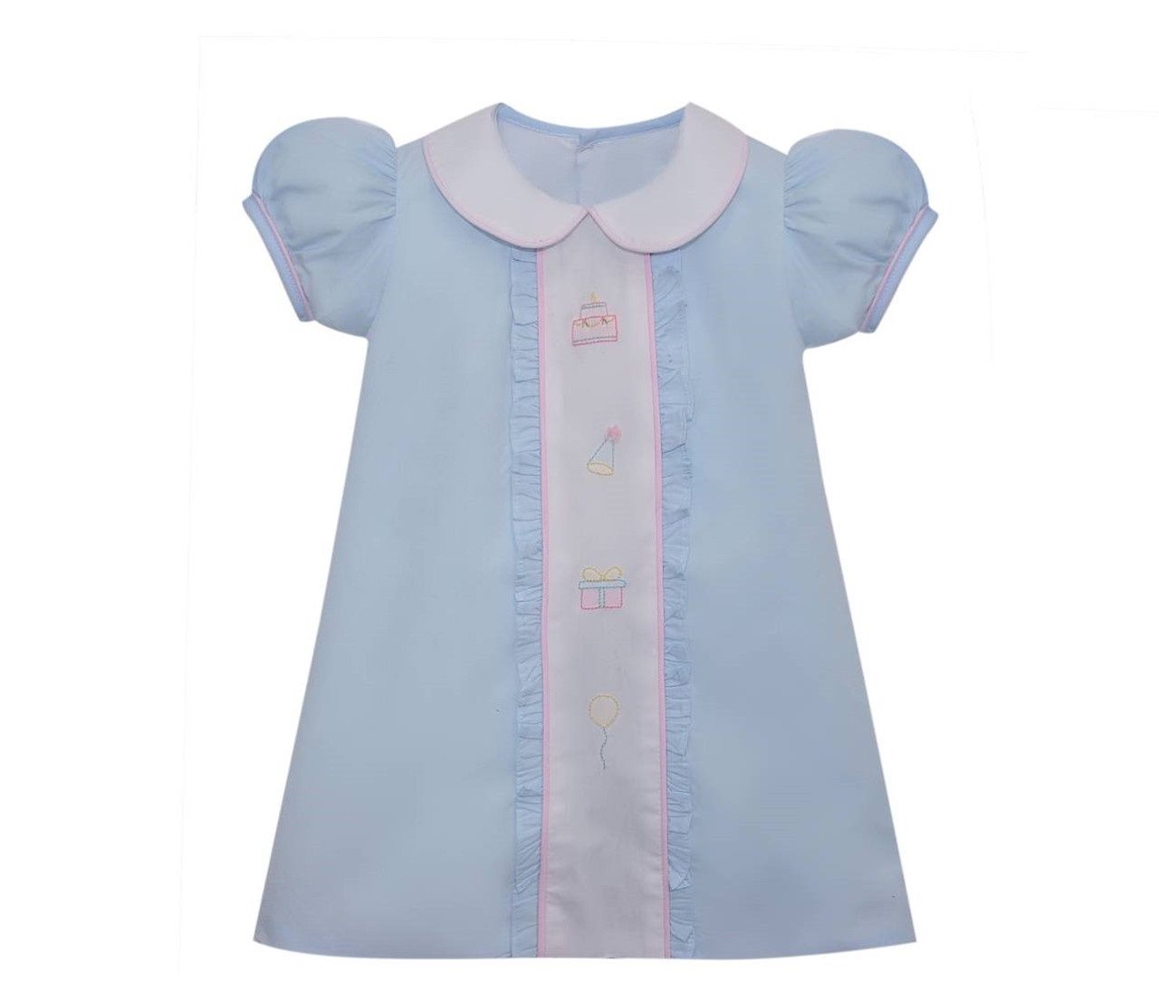BLUE BIRTHDAY ASHLEY DRESS