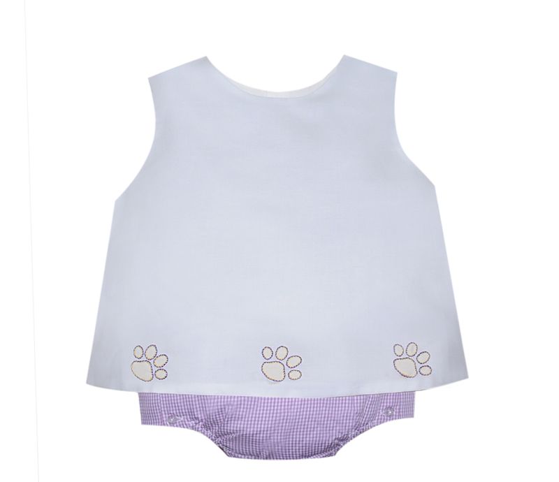 PURPLE &amp; GOLD UNISEX DIAPER SET