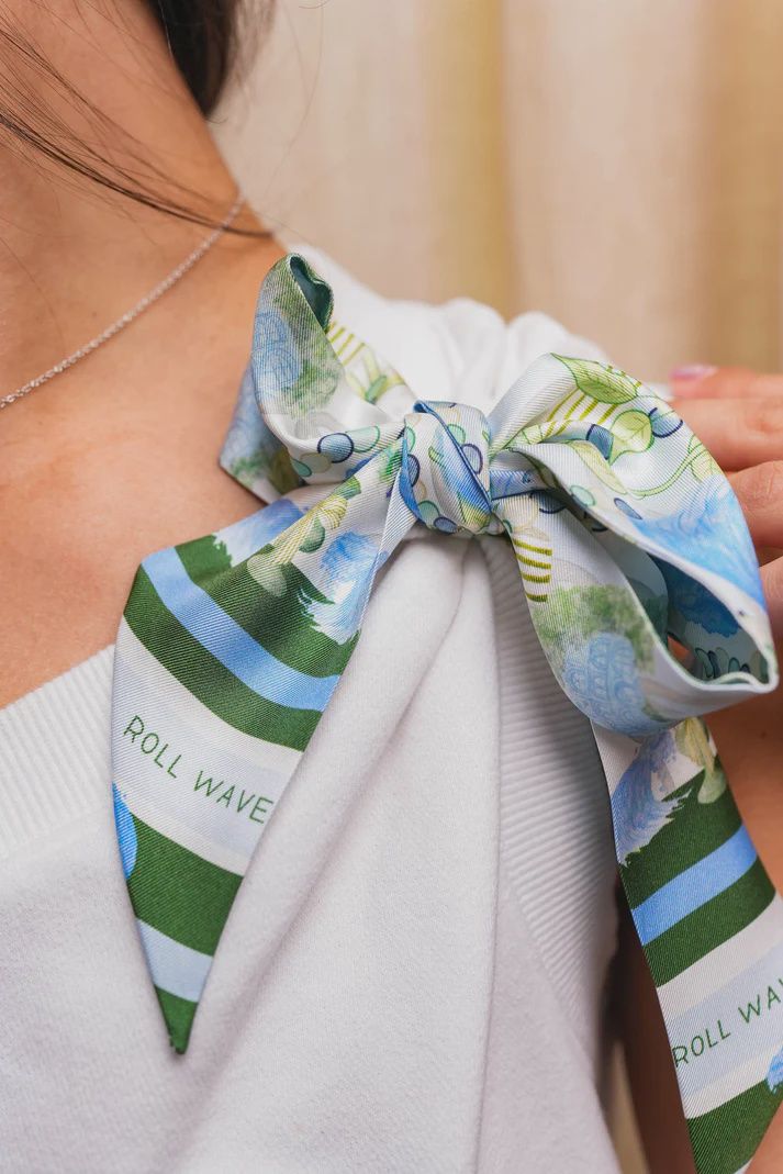TULANE GAMEDAY HEIRLOOM TWILLY SCARF